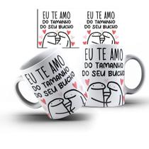 Caneca Branca Engraçada Flork Dia Dos Namorados