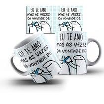 Caneca Branca Engraçada Flork Dia Dos Namorados