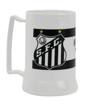 Caneca Branca Gel Isolante Térmico 400ml - Santos