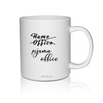 Caneca Branca Home Office Pijama Office - 2 Caneca Branca Home Office Pijama Office - 2