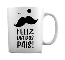 Caneca Branca Lembrancinha Presente Feliz Dia dos Pais Caneca Branca Lembrancinha Presente Feliz Dia dos Pais