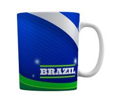 Caneca Branca Lembrancinha Presente País Brazil Brasil Caneca Branca Lembrancinha Presente País Brazil Brasil