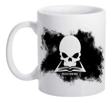 Caneca Branca Militar Policia Frase Força Tatica Rota Choque Caneca Branca Militar Policia Frase Força Tatica Rota Choque