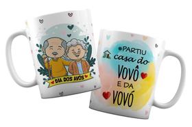 Caneca Branca Partiu Casa Do Vovô E Da Vovó Dia Dos Avos Caneca Branca Partiu Casa Do Vovô E Da Vovó Dia Dos Avos