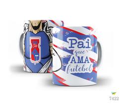 Caneca Branca Personalizada Dia Dos Pais Time Fortaleza 325ml Caneca Branca Personalizada Dia Dos Pais Time Fortaleza 325ml