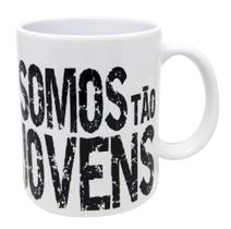 Caneca Branca Personalizada - Somos Tão Jovens Legião Urbana Caneca Branca Personalizada - Somos Tão Jovens Legião Urbana