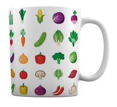 Caneca Branca Personalizado Alimentos (nutricionista)