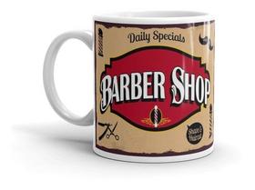 Caneca Branca Profissão Barber Shop Barbeiro Barbearia Caneca Branca Profissão Barber Shop Barbeiro Barbearia