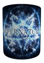 Caneca Branca Supernatural Sobrenatural Irmãos Winchesters