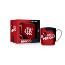 Caneca Brasfoot Porcelana Urban 360ML - Flamengo