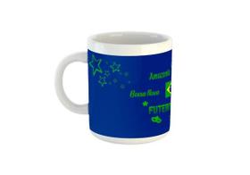 Caneca Brasil Azul C4 Caneca Brasil Azul C4