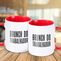 Caneca Brunch do trabalhador - Legião Nerd