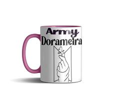 Caneca BTS Dorama Army Dorameira