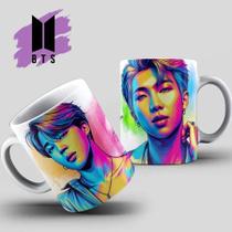 Caneca BTS Suga J-Hope Jungkook RM VJin e Jimin Kpop Colorida Cerâmica Personalizada Caneca BTS Suga J-Hope Jungkook RM VJin e Jimin Kpop Colorida Cerâmica Personalizada