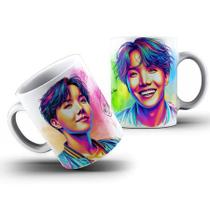 Caneca BTS Suga J-Hope Jungkook RM VJin e Jimin Kpop Colorida Cerâmica Personalizada Caneca BTS Suga J-Hope Jungkook RM VJin e Jimin Kpop Colorida Cerâmica Personalizada