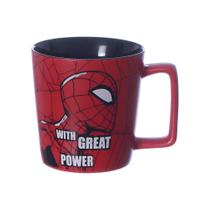 Caneca Buck 400ml Homem Aranha Marvel Zona Criativa Colecionador Cerâmica Coffee Presente Café Caneca Buck 400ml Homem Aranha Marvel Zona Criativa Colecionador Cerâmica Coffee Presente Café
