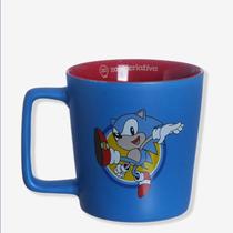 Caneca buck 400ml personagem sonic