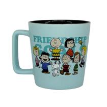 Caneca buck peanuts friendship goals snoopy 400ml