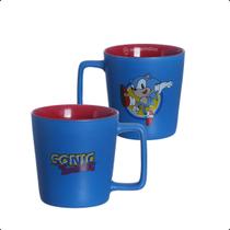 Caneca Buck Sonic 400ml Cerâmica Acompanhe suas Aventuras