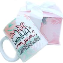 Caneca c/ Alça Branca Personalizada de 325 ML Caneca c/ Alça Branca Personalizada de 325 ML