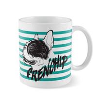 Caneca Cachorro Frenchip 320ml Ceramica Caneca Cachorro Frenchip 320ml Ceramica