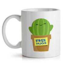 Caneca Cacto Free Hugs - Yaay