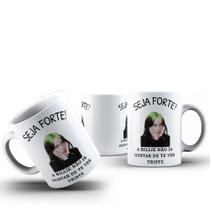 Caneca Café Chá Ceramica Meme Seja Forte Cantor Idol Artista Desenho:Modelo2 Caneca Café Chá Ceramica Meme Seja Forte Cantor Idol Artista Desenho:Modelo2
