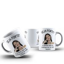 Caneca Café Chá Ceramica Meme Seja Forte Cantor Kpop BTS Desenho:Modelo6 Caneca Café Chá Ceramica Meme Seja Forte Cantor Kpop BTS Desenho:Modelo6
