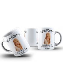Caneca Café Chá Ceramica Meme Seja Forte Cantor Kpop BTS Desenho:Modelo6 Caneca Café Chá Ceramica Meme Seja Forte Cantor Kpop BTS Desenho:Modelo6