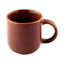 Caneca Café/Chá Sotille em cerâmica 110ml D5,8xA6,2cm terracota Premium