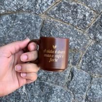 Caneca Café para Começar Bem o Dia Mini Tina - Zona Criativa