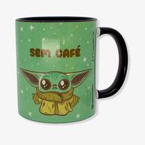 Caneca Café Star Wars Baby Yoda 350Ml 10025800 Zonacriativa