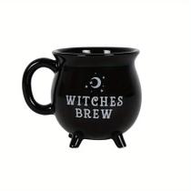 Caneca Caldeirão De Bruxa 12 Oz Cerâmica Halloween Caneca De Café Decoração De Bruxa Presentes