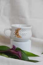 Caneca Caldeirão Sol e Lua, Coleção Talismã