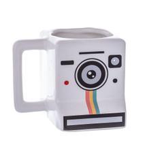 Caneca Camera Fotografica Branca 350 ml Caneca Camera Fotografica Branca 350 ml