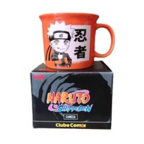 Caneca Camp Naruto Chibi 280ml Oficial - Clube Comix