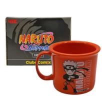 Caneca Camp Naruto Chibi Cor Unica - Clube Comix