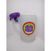 Caneca Campainha Lgbtqi+ Se Respeite Se Ame Se Aceite 400ml - Unika Caneca Campainha Lgbtqi+ Se Respeite Se Ame Se Aceite 400ml - Unika