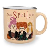 Caneca Camper de cerâmica Disney Hocus Pocus Put A Spell On You 600ml