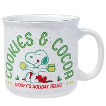 Caneca Camper de cerâmica Silver Buffalo Peanuts Snoopy 600ml