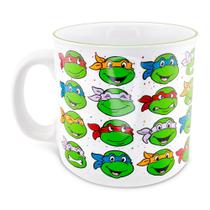 Caneca Camper de cerâmica Silver Buffalo Teenage Mutant Ninja Turtles