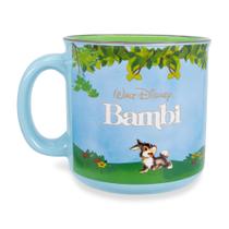 Caneca Camper Disney Bambi Meadow Scene 600 ml de cerâmica sem BPA Caneca Camper Disney Bambi Meadow Scene 600 ml de cerâmica sem BPA