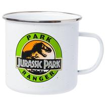 Caneca Camper Esmaltada Silver Buffalo Jurassic Park Ranger 630ml Caneca Camper Esmaltada Silver Buffalo Jurassic Park Ranger 630ml