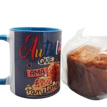 Caneca Canetone ul Autista Que Ama Panetone Mini Panetone