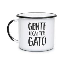 Caneca Cansei de Ser Gato Gente Legal Tem Gato - 370ml