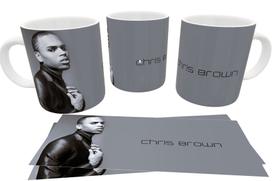 Caneca Cantores Chris Brown 06