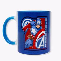 Caneca Capitão América Cerâmica 10024865 - ZonaCriativa
