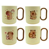 Caneca Capivara Infantil 350ml Copo Divertido para Crianças
