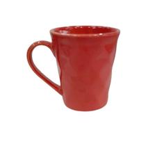 Caneca Capuccino de Cerâmica Vermelha 270ml - CK7373 - Clink Caneca Capuccino de Cerâmica Vermelha 270ml - CK7373 - Clink