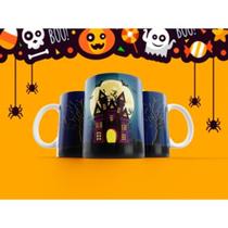 Caneca Casa Assombrada Halloween Dia Das Bruxas Terror - MEGA OFERTA!